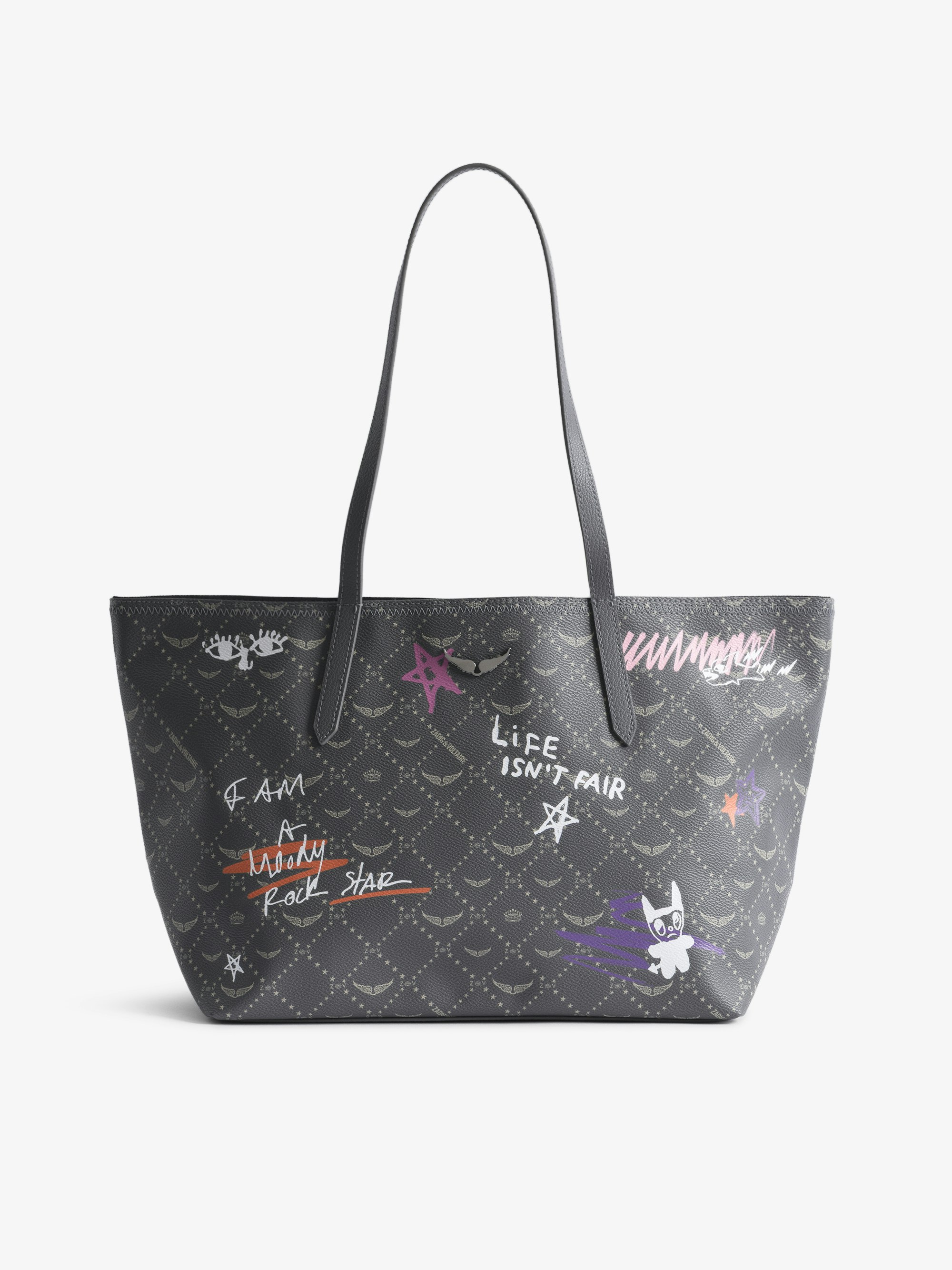 Bag Z Shopper Monogram Tag - Shopper bag in monogram canvas and tags with signature wings.