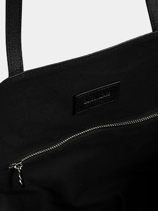 Z Shopper Monogram Music Tag Bag - Tote bag in monogram canvas with signature wings.