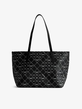 Z Shopper Monogram Music Tag Bag - Tote bag in monogram canvas with signature wings.