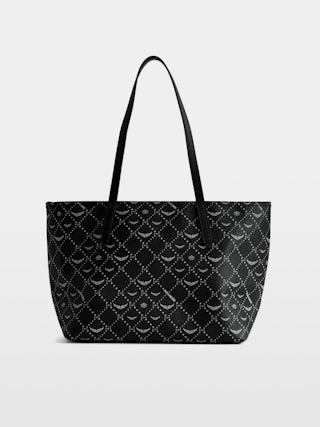 Z Shopper Monogram Music Tag Bag - Tote bag in monogram canvas with signature wings.