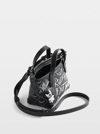 Sac Z Shopper Nano Rock Tag - Sac shopper z monogram en toile enduite à anses avec imprimé monogramme.