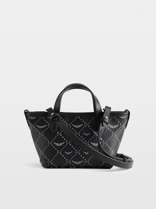Sac Z Shopper Nano Rock Tag - Sac shopper z monogram en toile enduite à anses avec imprimé monogramme.
