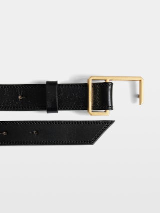 Cintura La Cecilia Obsession - Cintura in pelle con fibbia C.