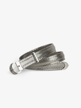 Belt Rise Metal 30mm - 30mm wide chainmail belt with signature wings on the buckle.