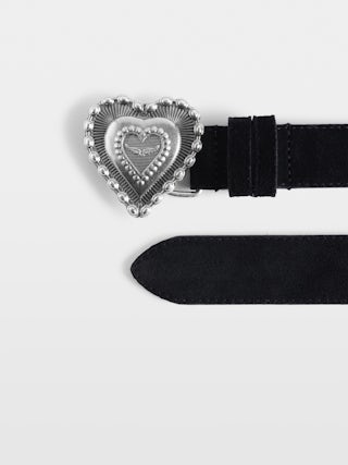 Belt Santa Fe Crush 30mm - 30 mm suede belt with signature Crush buckle.