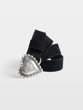 Belt Santa Fe Crush 30mm - 30 mm suede belt with signature Crush buckle.