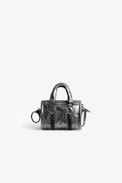 Sunny #2 Grigri Bag - Women’s Sunny bag lucky charm key ring in silver leather