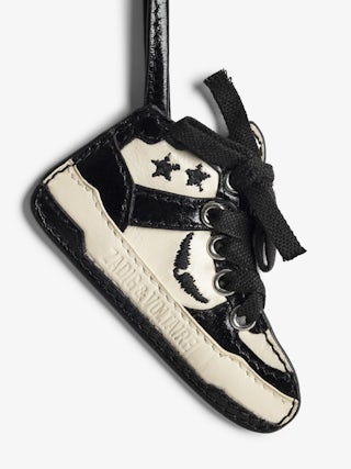 Charms Grigri High Wings - Vintage-effect patent leather grigri charm, shaped like our iconic High Wings sneakers, to hang on a bag for example.