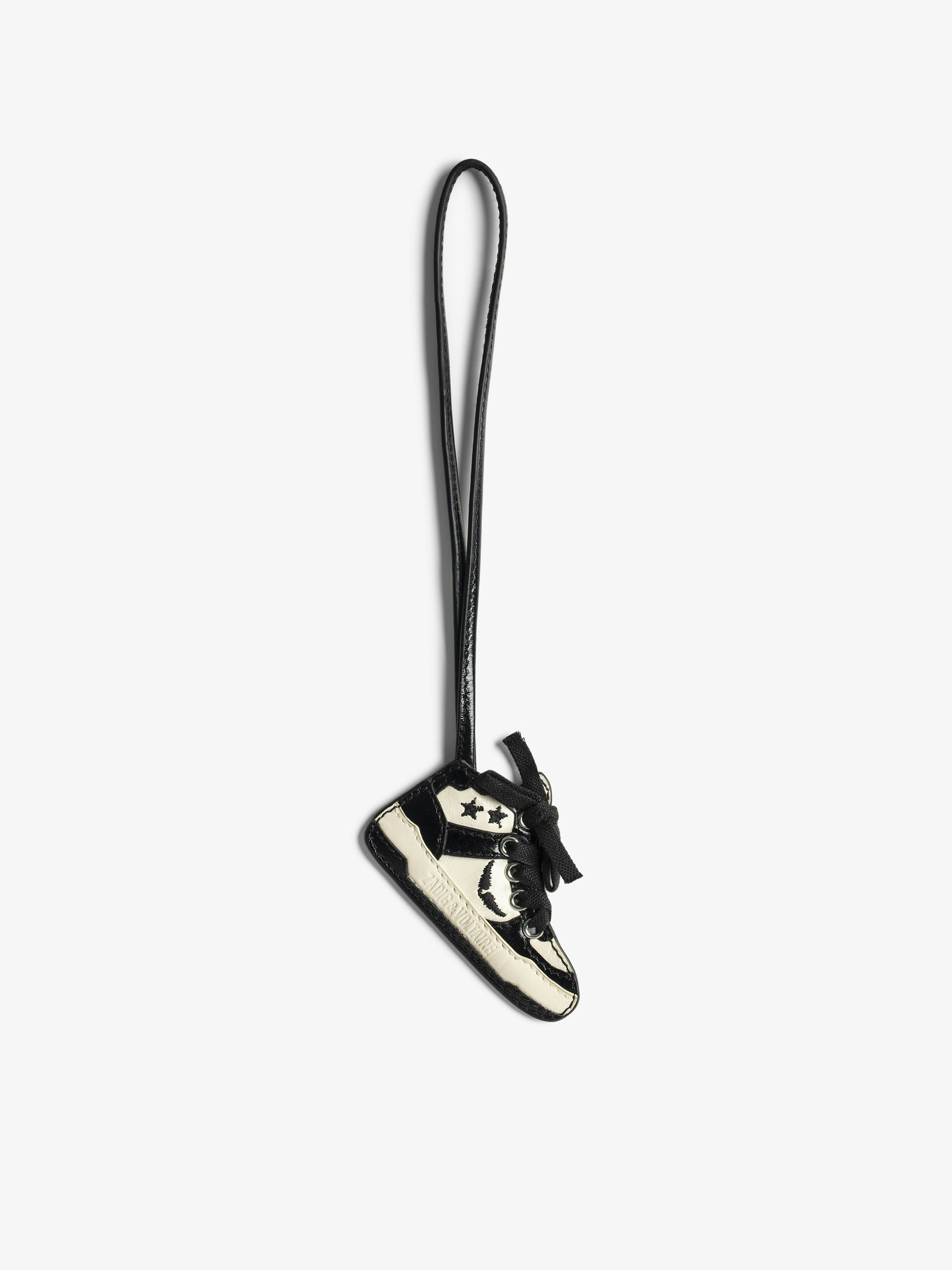 Charms Grigri High Wings - Vintage-effect patent leather grigri charm, shaped like our iconic High Wings sneakers, to hang on a bag for example.