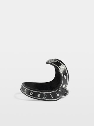 Zadog Harness - - Dog harness in vintage-effect leather with print.