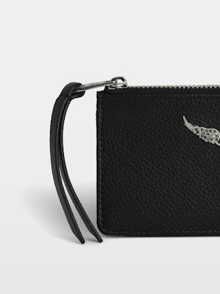 Card Holder ZV Card - Leather card holder with signature wings.