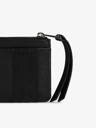 ZV Card Cardholder - Leather card holder with signature wings.