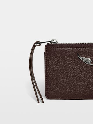 Card Holder ZV Card - Leather cardholder with signature wings.