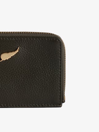 Portacarte ZV Card - Porta carte in pelle con ali caratteristiche.