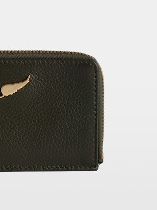 Tarjetero ZV Card - Tarjetero de piel con alas características.