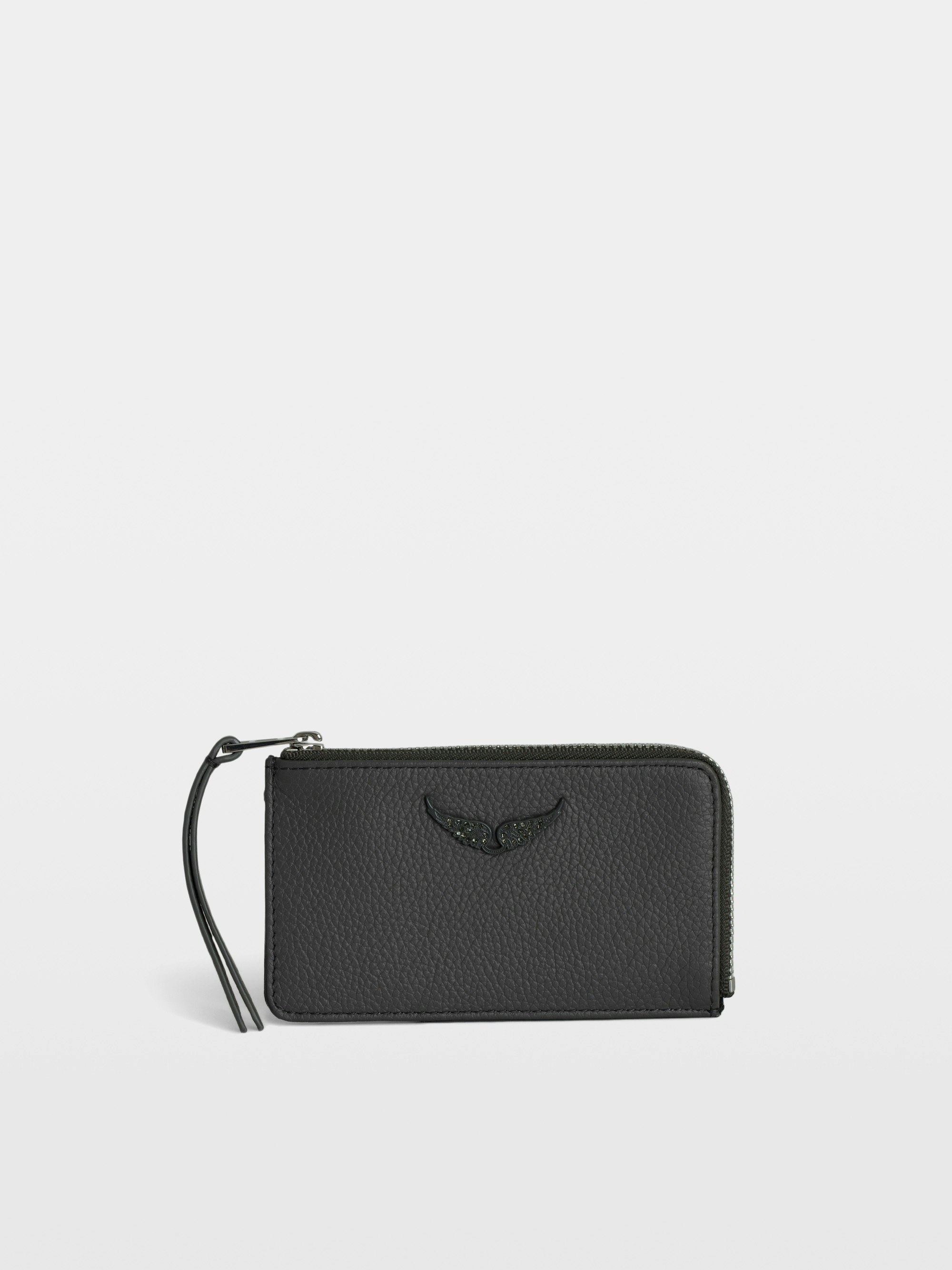 Card Holder ZV Card - Leather card holder with signature wings.