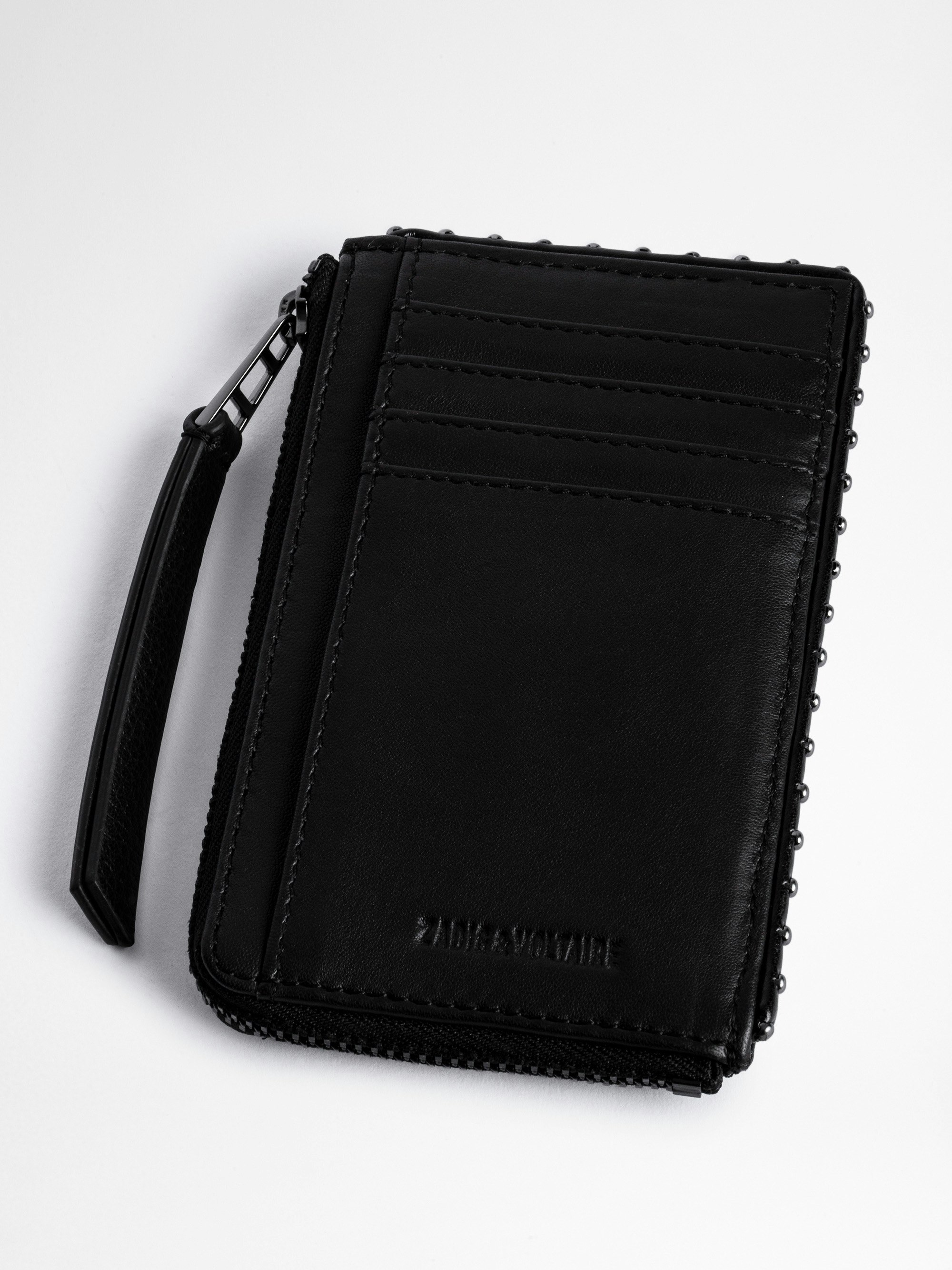 【直営・関税送料込】Quilted leather card LEATHER ZIP WALLET - TIGHTBOOTH® タイトブース オフィシャル