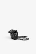 Custodia AirPods Pro Case Pelle - Custodia AirPods pro in pelle nera trapuntata