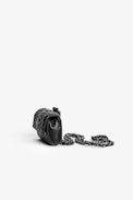 Custodia AirPods Pro Case Pelle - Custodia AirPods pro in pelle nera trapuntata