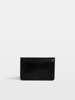Wallet Le Cecilia - Leather wallet with flap.