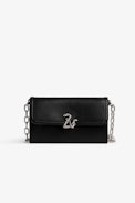 ZV Initiale Snake Le Long Wallet - Women’s black leather and ZV snake wallet
