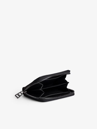 Mini ZV Soft Savage Wallet - Python-effect leather wallet.