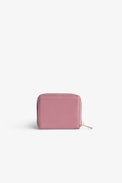Portamonete Mini ZV - Portamonete in pelle rosa, motivo island - Donna