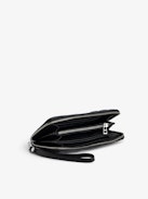 Compagnon Wallet - Smooth and quilted leather wallet with lucky charms.