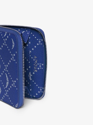 Mini ZV Monogram Wallet - Monogram canvas wallet, wings signature.