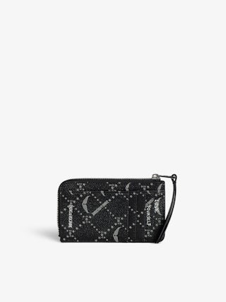 ZV Card Monogram Card Holder - Coated canvas card holder with signature wings.