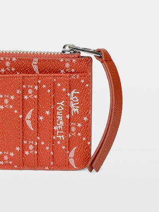 ZV Card Monogram Kartenhalter - Kartenetui aus beschichtetem Canvas mit charakteristischen Flügeln.