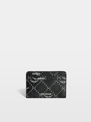 Porte-Cartes ZV Pass Monogram - Porte-cartes en toile enduite orné d'ailes signatures.