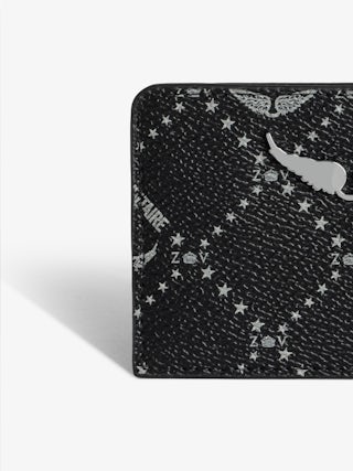 ZV Pass Monogram Card Holder - Card holder in coated canvas adorned with signature wings.