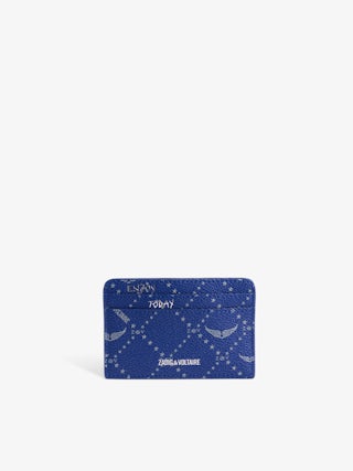 ZV Pass Monogram Card Holder - Card holder in coated canvas adorned with signature wings.