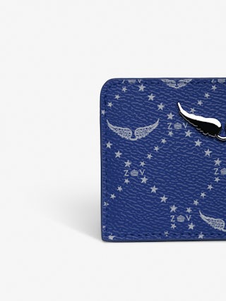 ZV Pass Monogram Card Holder - Card holder in coated canvas adorned with signature wings.