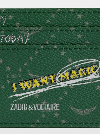 ZV Pass Monogram Card Holder - Coated canvas card holder with signature wings.