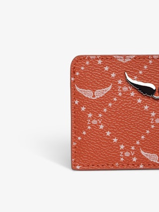ZV Pass Monogram Card Holder - Coated canvas card holder adorned with signature wings.