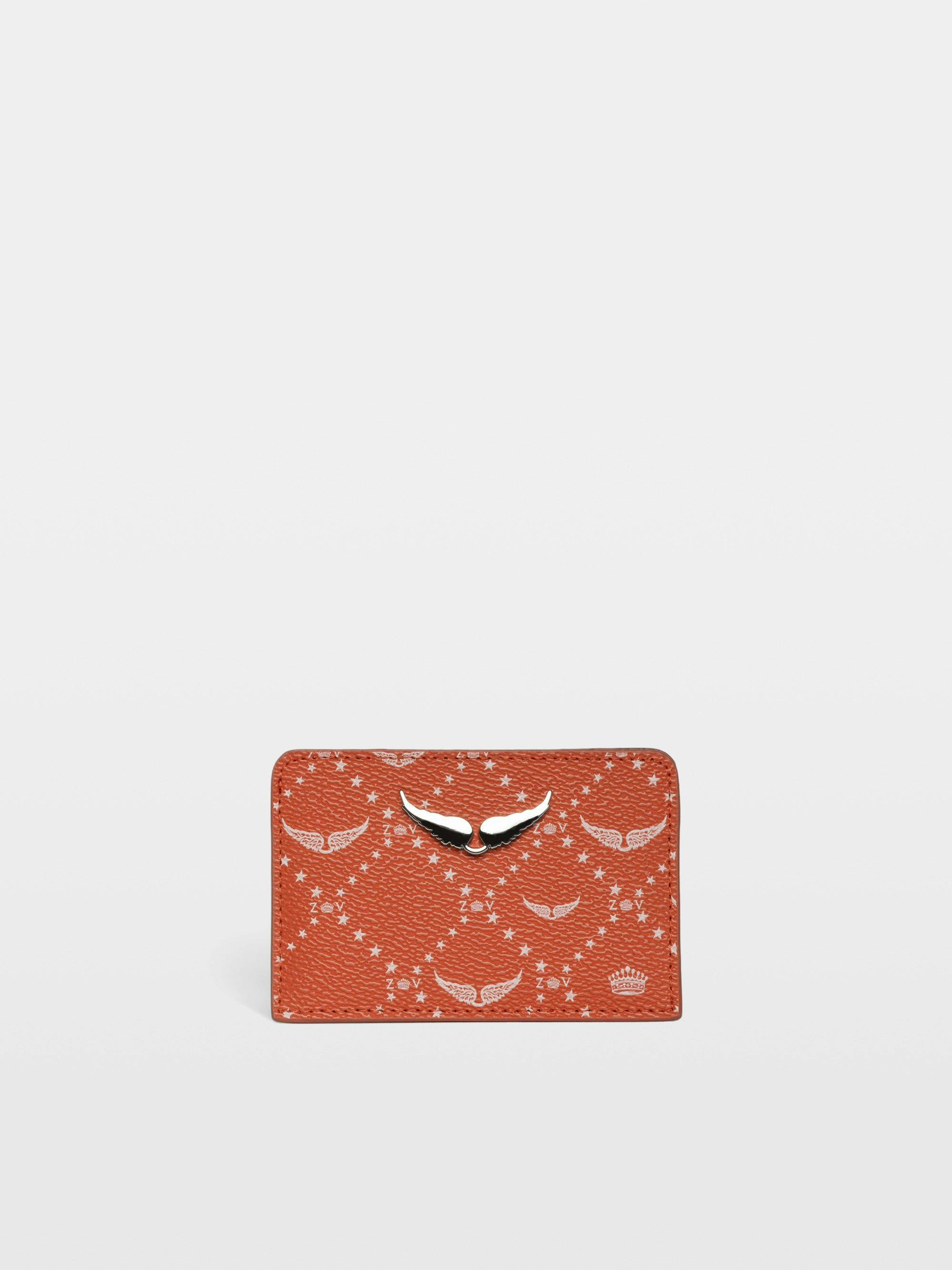 Porte-Cartes ZV Pass Monogram - Porte-cartes en toile enduite orné d'ailes signatures.