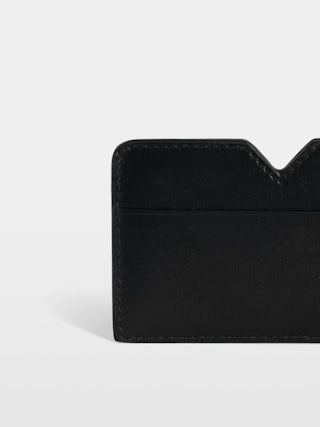 ZV Multipass Card Holder - Smooth leather card holder with Zadig&Voltaire signature.