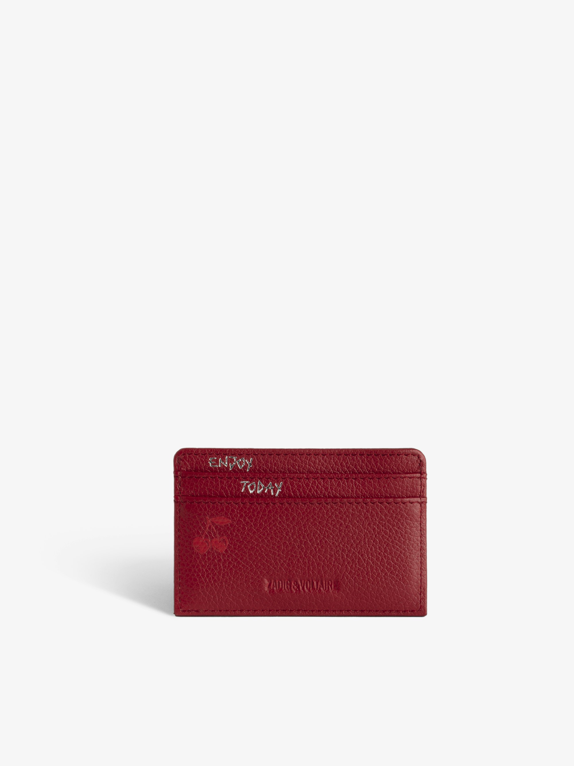 ZV Pass Card Holder card holder red women | Zadig&Voltaire ZV Pass Card Holder card holder red women | Zadig&Voltaire