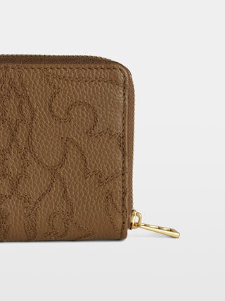 Porte-Monnaie Mini ZV - Porte-monnaie en cuir Western, signature ailes.