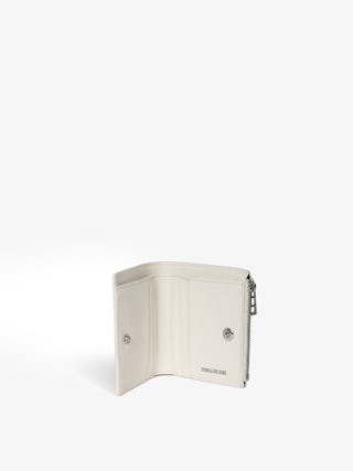 ZV Wallet Monogram Brieftasche - Geldbörse aus beschichtetem Canvas mit Monogramm-Print, Klappe und Reißverschlusstasche.