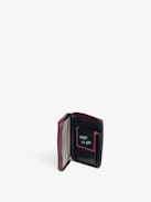 Sunny Mini Punk Wallet - Patent leather wallet with vintage-inspired effect, medallion and wing signatures.