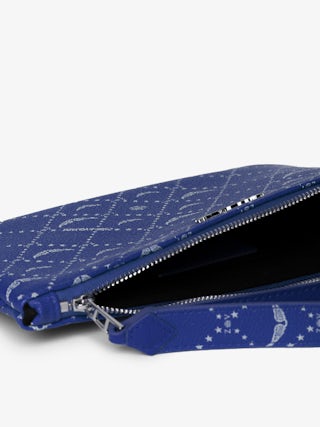 Z Pouch Monogram Pouch - Monogram canvas pouch with signature wings.