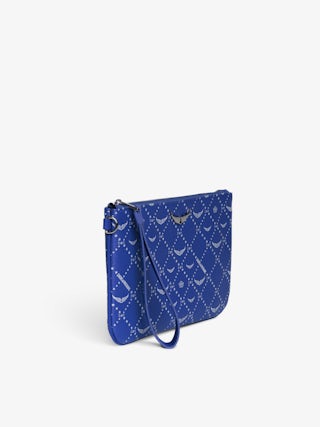 Z Pouch Monogram Pouch - Monogram canvas pouch with signature wings.