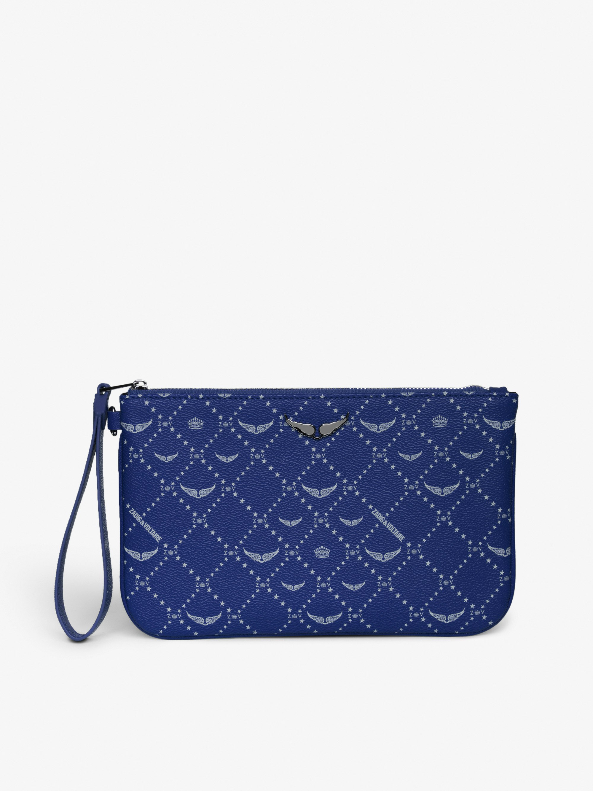 Z Pouch Monogram Pouch - Monogram canvas pouch with signature wings.