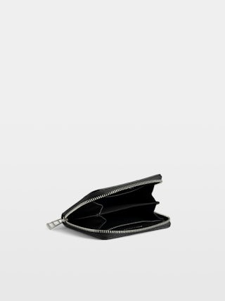 Mini ZV Graffiti Wallet - Mini ZV leather coin purse with wings signature.