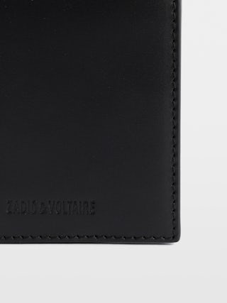 Porte-Cartes ZV Card - Porte-carte en cuir lisse, signature embossée.