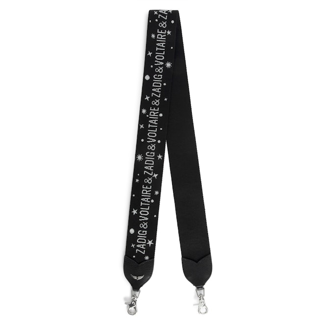 Bandoulière Starlight Canvas Black - Zadig & Voltaire - Modalova