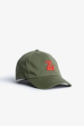 Dustin Children's Cap - Children's cotton cap in green